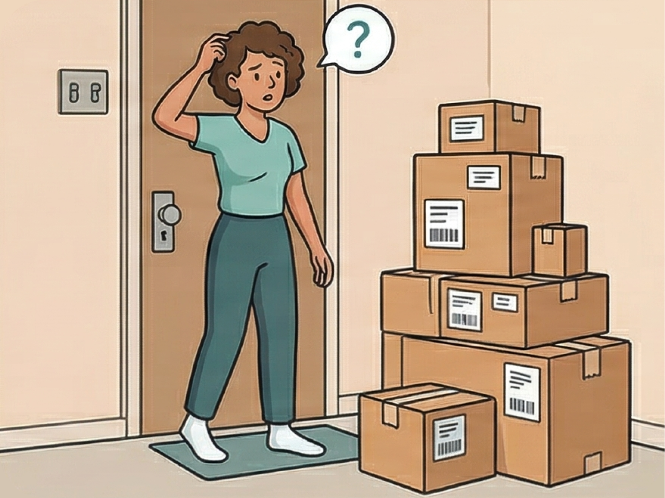 Packages you barely remember ordering